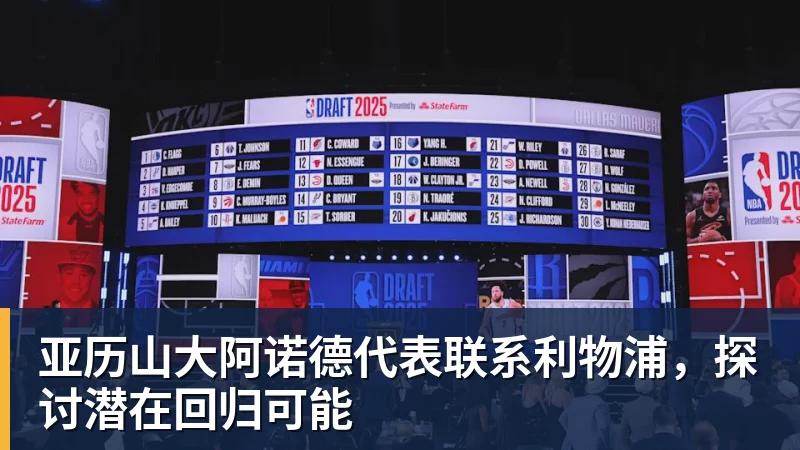 华体会体育亚历山大阿诺德代表联系利物浦,探讨潜在回归可能